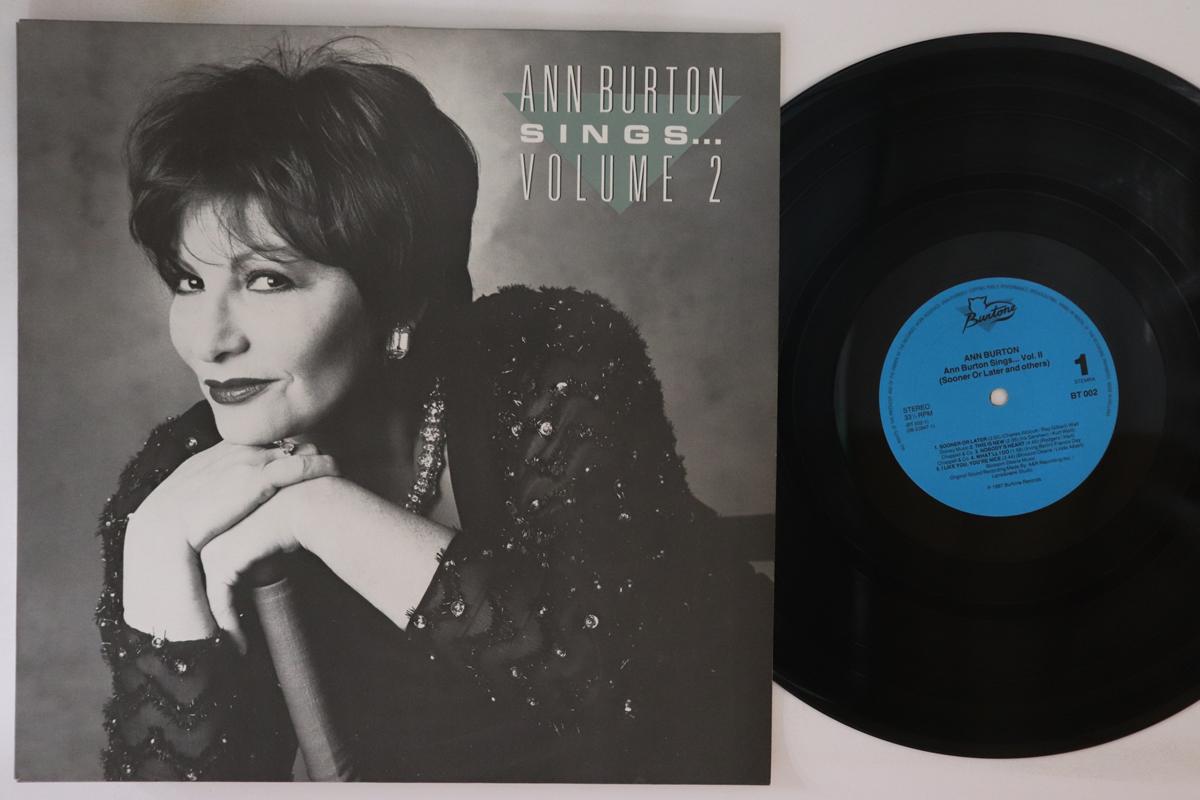 

LP Record ANN BURTON Sings... Volume 2 BT002 BURTONE 1987 Netherland Jazz Used