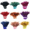 1 Roll Natural Pheasant Feathers for Crafts Jewelry Needlework Decoration Fly Tying Materials Chicken DIY Handicraft Accessories