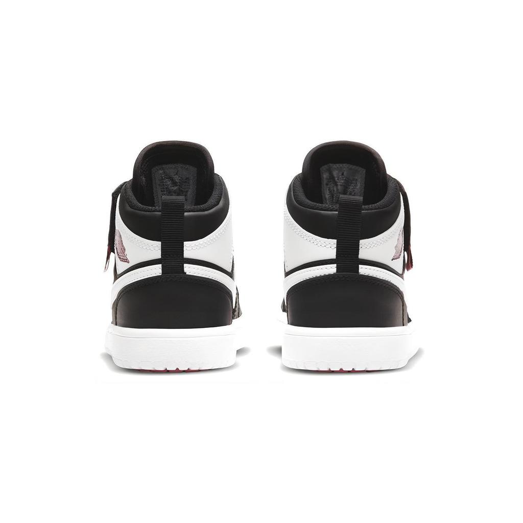 Tênis Infantil Air Jordan 1 Mid ALT PS Preto Branco Arctic Punch AT4612-061