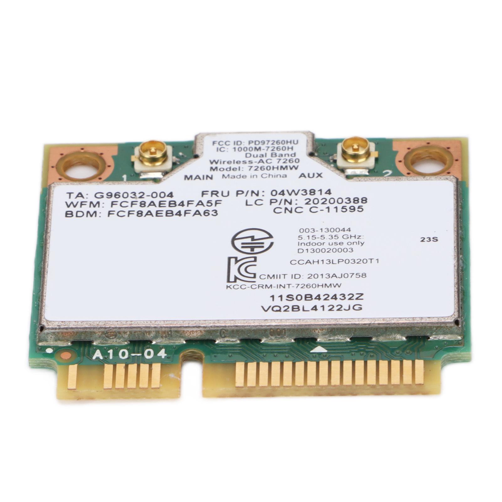 

Бездротова карта Двохдіапазонна 2,4 ГГц 5 ГГц 1200 Мбіт/с Мережеві комп ютерні аксесуари для Lenovo