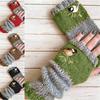 Handmade 1 Pair Mittens Useful Multi-Functional Durable Women Knitting Gloves Knitted Embroidery for Hiking Warm