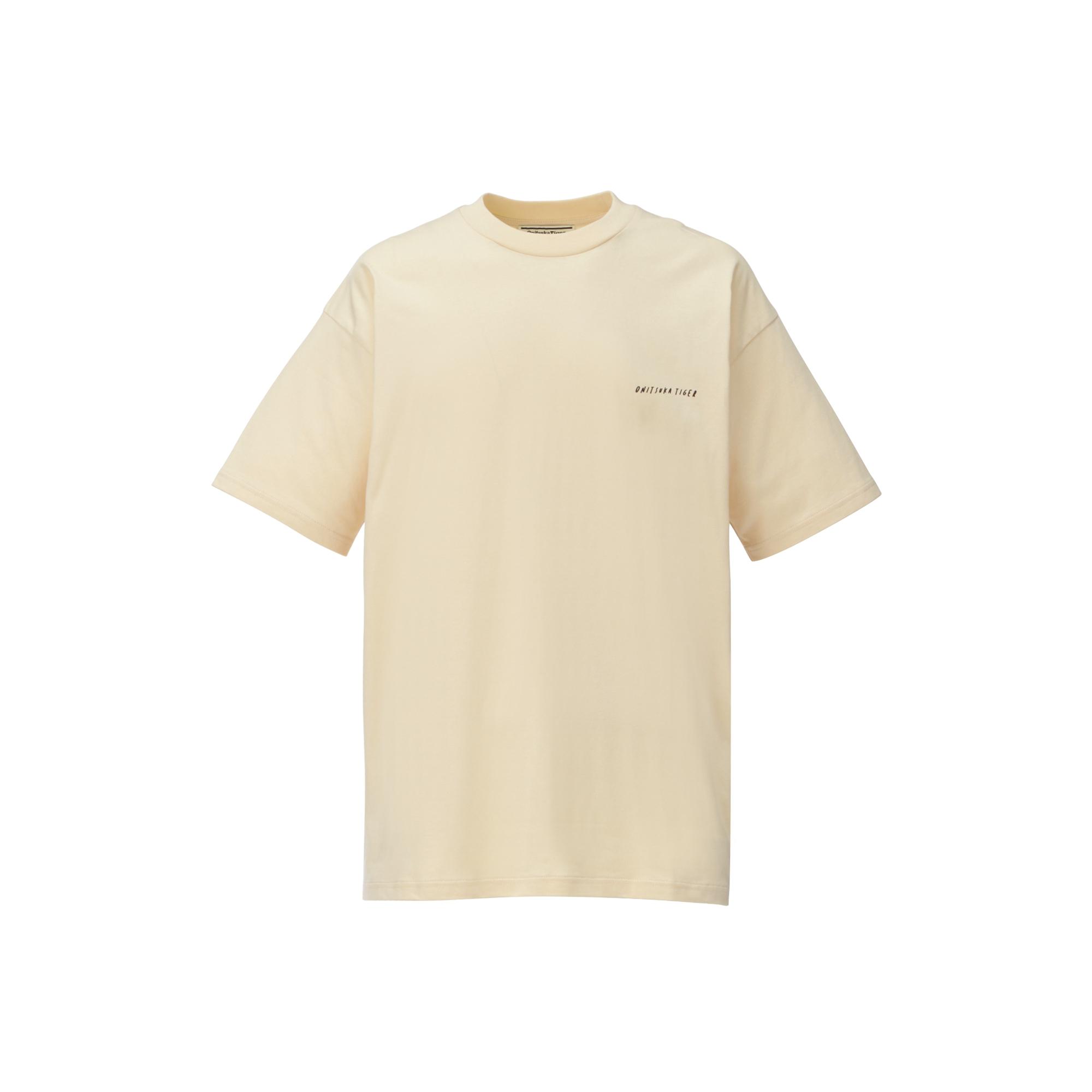 Onitsuka Tiger T Shirt Unisex Ivory 2183B465-750 L