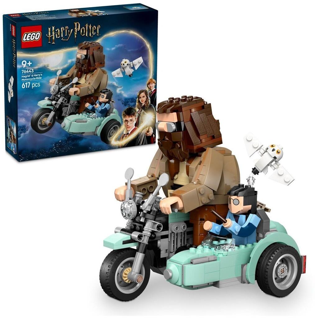 LEGO Harry Potter Constructor – Hagrid and Harry's Motorbike Ride Figure (76443)