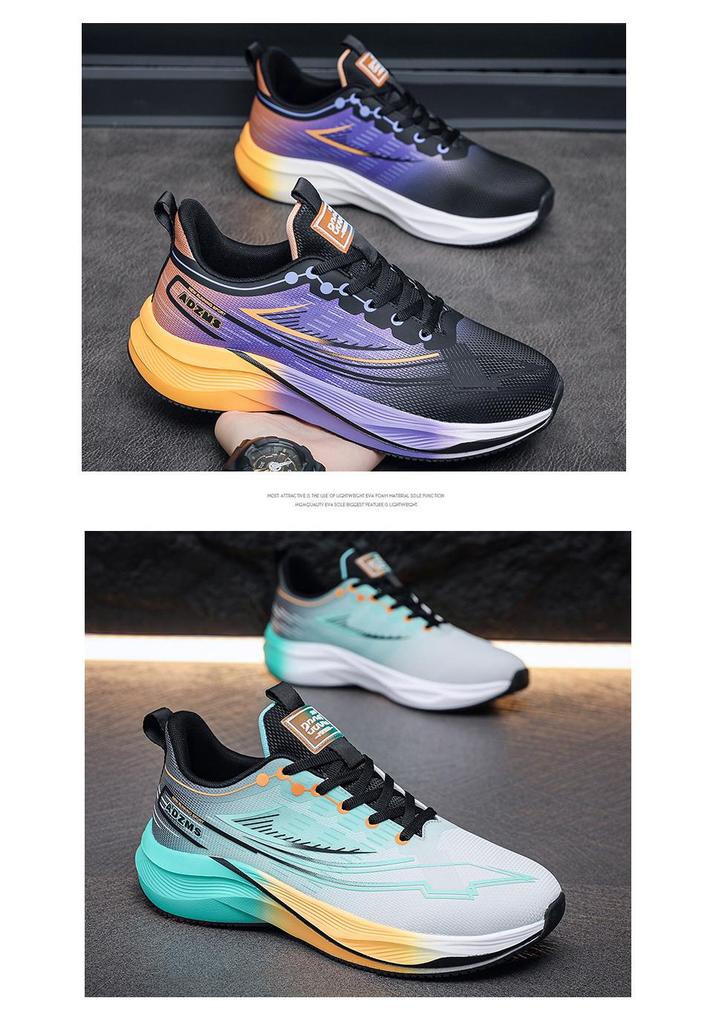 2025 Men's Summer Mesh Sports Shoes - Soft Sole, Breathable, Wear-Resistant, Lightweight Running & Walking Shoes