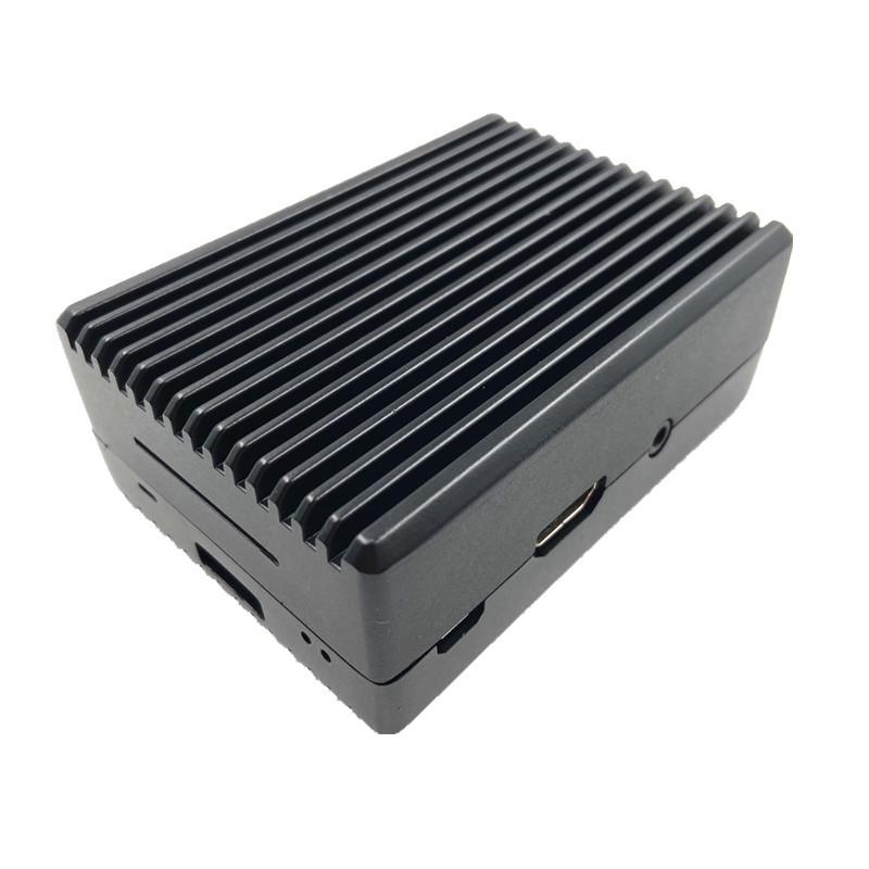

Корпус для розсіювання тепла Raspberry Pi: Захисний бокс з алюмінієвого сплаву для Pi 3B+ & 4B