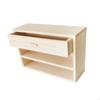 1:12 Dollhouse Miniature Cabinet with Drawer, Doll Accessories Decoration for Home, Bedroom, Living