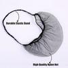100pcs Elastic Comfortable Protective Beard Nets Fit For Food Service (Black)