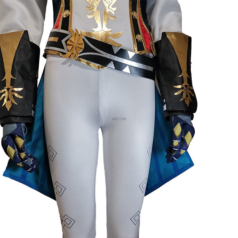 Game   Cosplay Costume Jean Gunnhildr Aldult Woman Top Pants Cloak Headdress Wig Halloween Rave Party Anime Suit