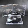 5 Stück Doppelscheiben Slim CD/DVD Aufbewahrungskoffer Hergestellt aus recycelbarem PP-Material Leicht Tragbar Organizer Transparenter Koffer