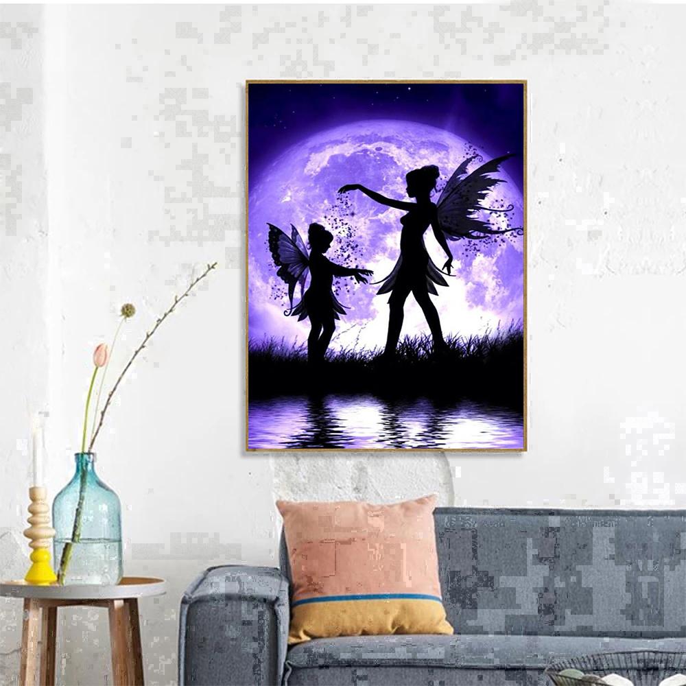 ABEUTY Malen Nach Zahlen "Mädchen Am Fenster" - DIY Ölgemälde Auf Leinwand 40x50 Cm