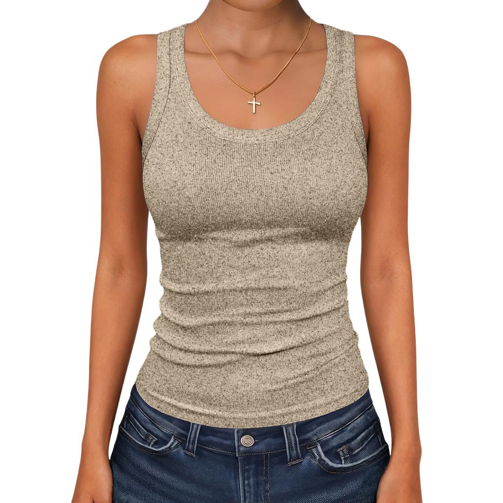 Women's Fashion Slim-Fit Sleeveless Sports Top