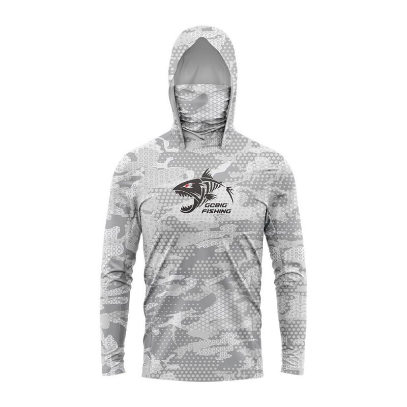 Fishing Suit Long-sleeved Breathable Sunscreen Top Print Camouflage