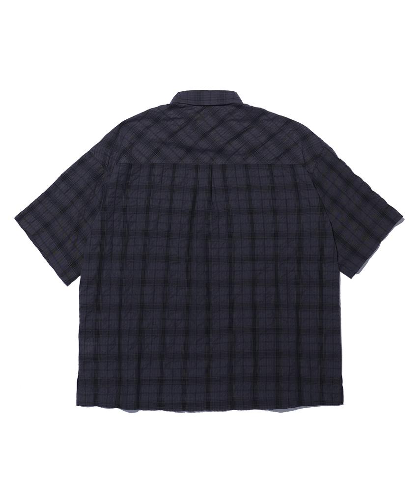 Eonoideu Essential Seersucker Check Shirt Lq2Yu343_Charcoal