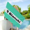 B-Bianchi Cykel Mikrofiber Printet Strandhåndklæde Bjergbestigning Yoga Strand Svømning Løb Absorberende Blødt Håndklæde