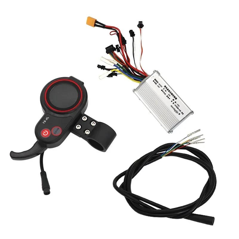 JH-01 Meter Dashboard LCD Display 6PIN+36V 19A Bürstenloser Controller Ohne Hall Für Elektroroller E-Bike Zubehör