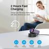 Magnetic Watch Wireless Charger Base for Apple Watch 10 9 8 7 6 5 SE Samsung Galaxy Watch 8 7 Active Dock Fast Charging Station