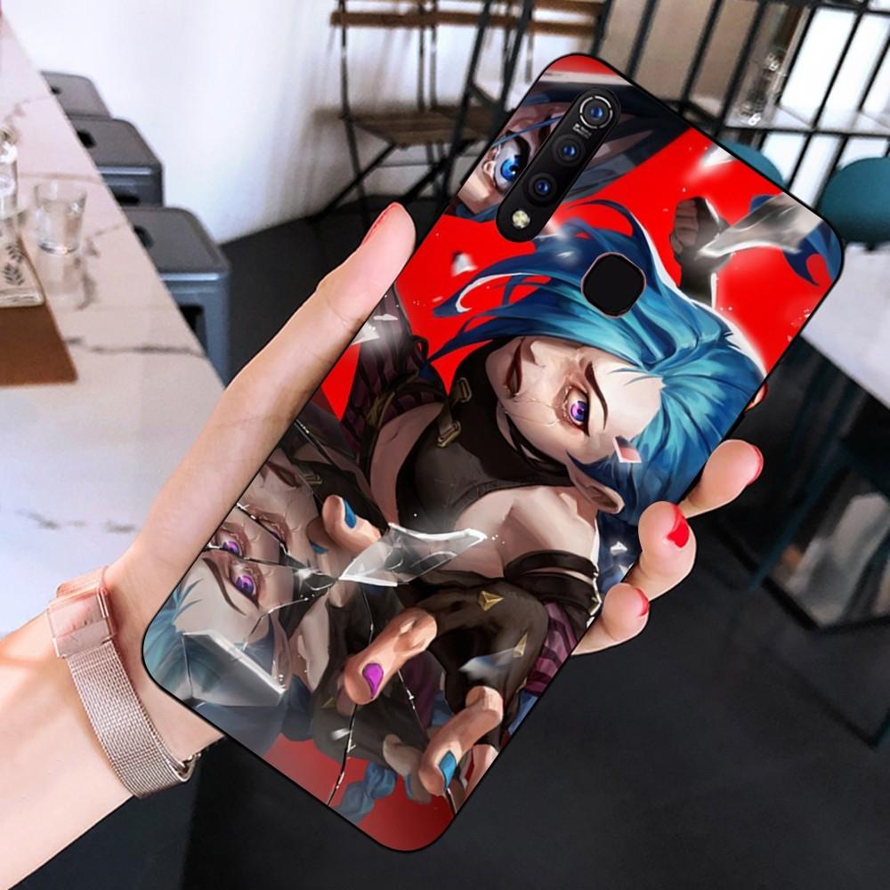 Anime Arcane Jinx-Vi Phone Case For Huawei Y9 6 7 5 Prime Enjoy 7s 7 8 plus 7a 9e 9plus 8E Lite Psmart Shell
