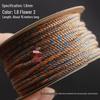 Multi-Color Hand-Twisted Cotton Rope for Beading and DIY Projects
