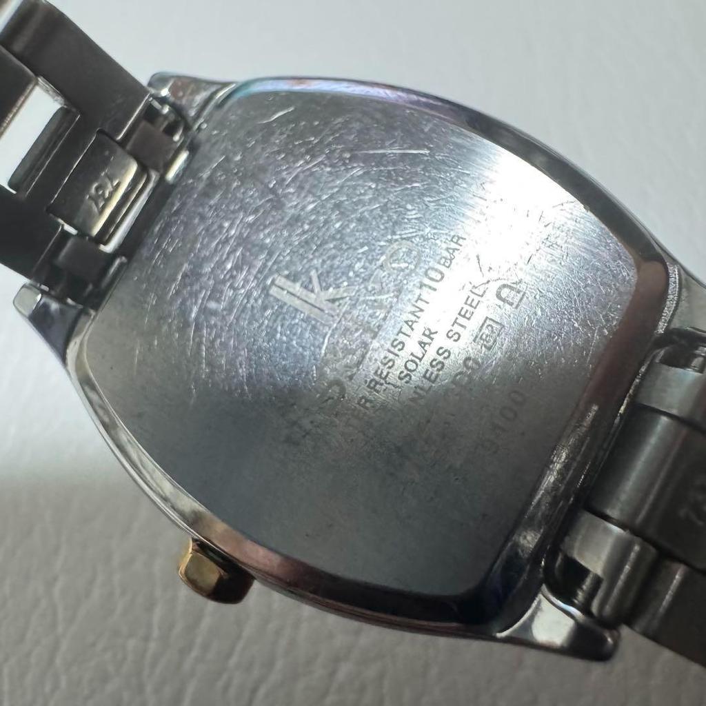 [USED] SEIKO Lucia Shell Dial V137-0CD0 Solar Women's Watch