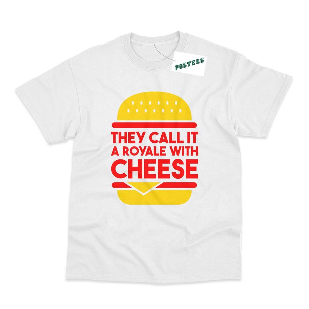 Royale With Cheese Inspired By Pulp Fiction Printed TShirt