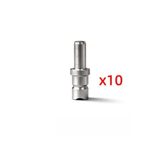 Stainless Steel Milk Tube Connector Nozzle for Maintaining Hygienic Dairy Flow Path in Commercial Coffee Machine Installations