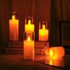 Electronic Flameless LED Candle Light Bright Battery Operated Lamp with Realistic Flame Christmas Holiday Wedding Home