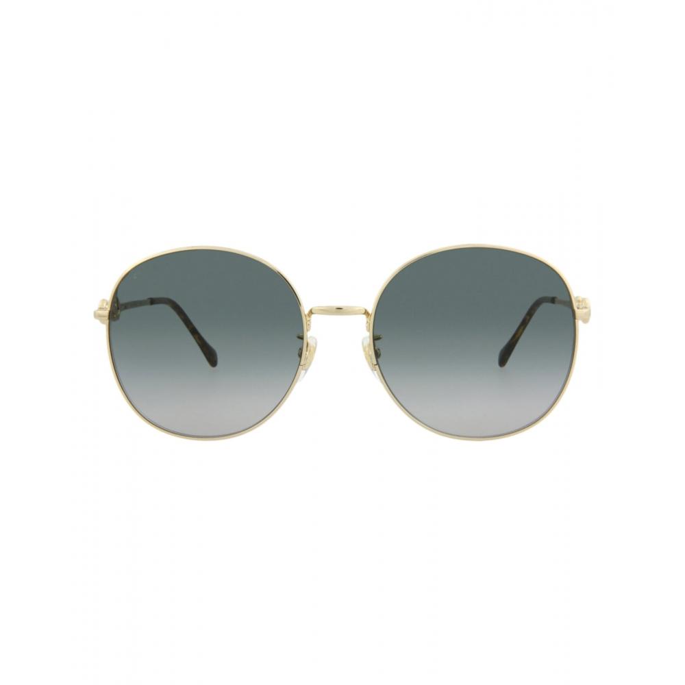 

Gucci Round-Frame Metal Sunglasses