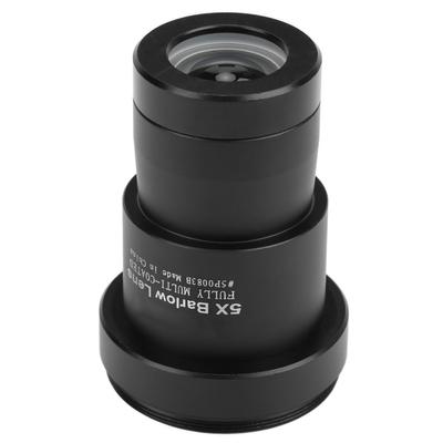 Barlow-lenzen 1,25 inch 5X groene filmtelescoop Barlow-lenzen met T2-vatting M35-schroefdraad Astronomisch