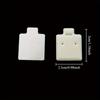 30pcs Ear Studs Holder White Puff Pad Earring Cards Jewelry Display Holder Tray Insert Organizer Bulk