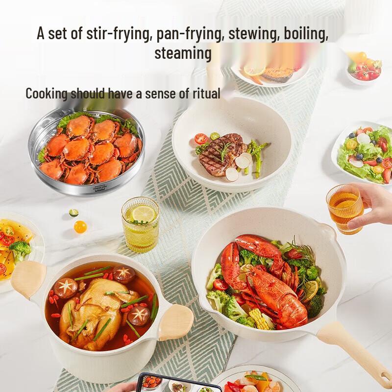 COOKER KING 3-Piece Non-stick Cookware Set