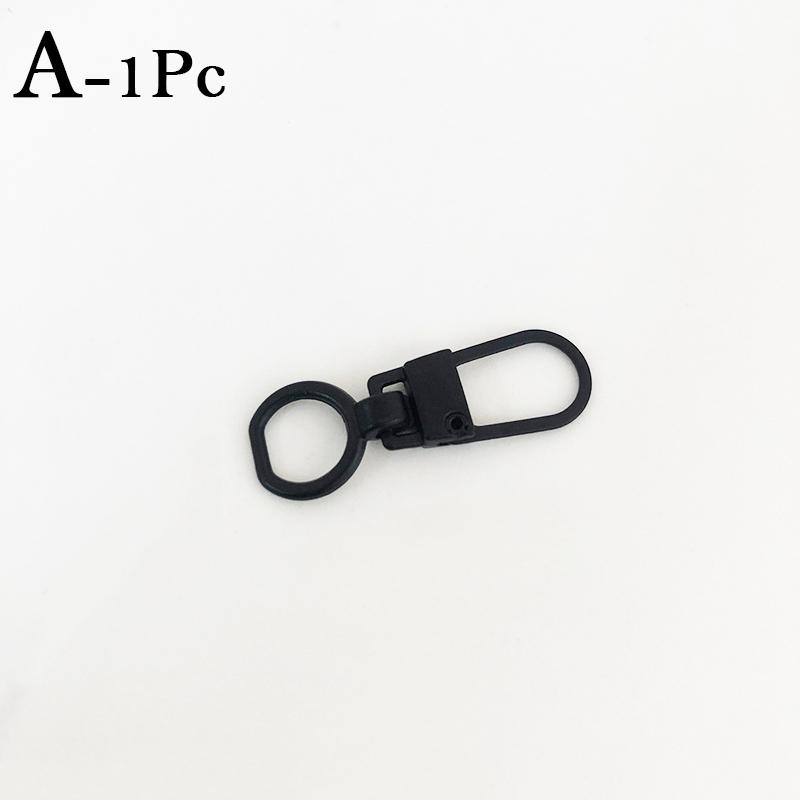 1Pcs Leather Zipper Metal Pullers for Zipper Sliders Replacement Repair Zipper Head for Bags Clothes DIY Sewing Accessories