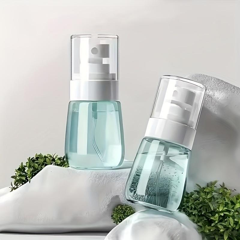2pcs Portable Clear Spray Bottle, Travel Size 1.01/2.03 Oz, Suitable for Water Replenishing Spray and Alcohol Sub Bottling