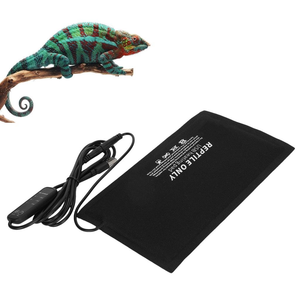 Reptiles Heating Pad Small Animals USB Temperature Control Heating Mat for Turtles