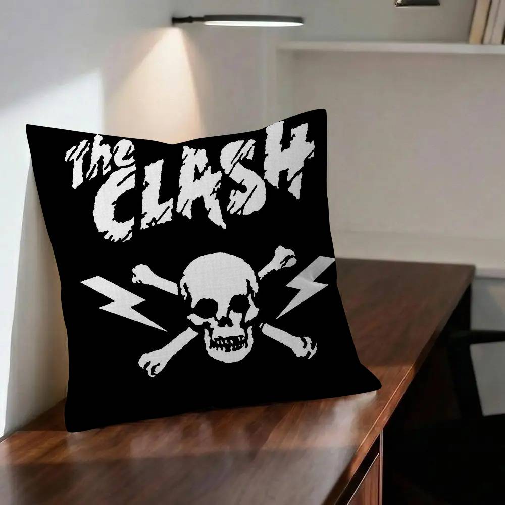 Rock Band Das Album Clash Kissen Kissen Geschenk Heim Büro Dekoration Kissen Schlafzimmer Sofa Auto Kissenbezug Kissenbezug