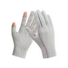 Non-Slip Sun Protection Gloves Reflective Waterproof Ice Silk Riding Gloves Breathable Highly Elastic Summer Driving Mittens