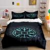 Nordic Rune Compass Design. Bedding Sets Duvet Cover Sets Duvet Covers Pillowcases(1*Duvet Cover 2*Pillowcases Without Duvet Insert)