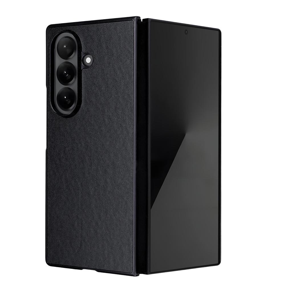 For Samsung Galaxy Z Fold7 5G Case PU Leather Hard PC Protective Phone Cover