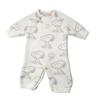Newborn All Snoopy Newborn All Fluffy Molle Knit Open Front Dress Coverall Baby [Peanuts] Two-Way Two-Way 50-70