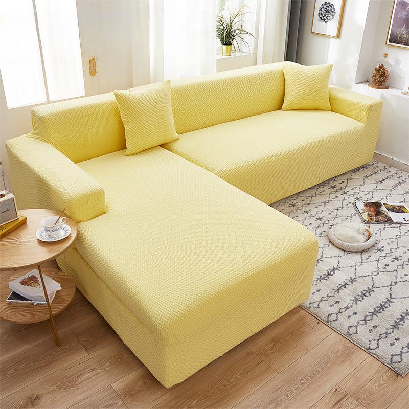 Capa elástica antiderrapante para sofá, capa universal com tudo incluído, quatro estações, toalha de sofá preguiçosa, pano de cobertura completa