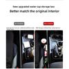 2024 New Seat Car Leather Cup Holder Bag, Adjustable Car Seat Storage Box, Filler Organizer with Cup Holder for Phones Glasses Keys Cards (Driver