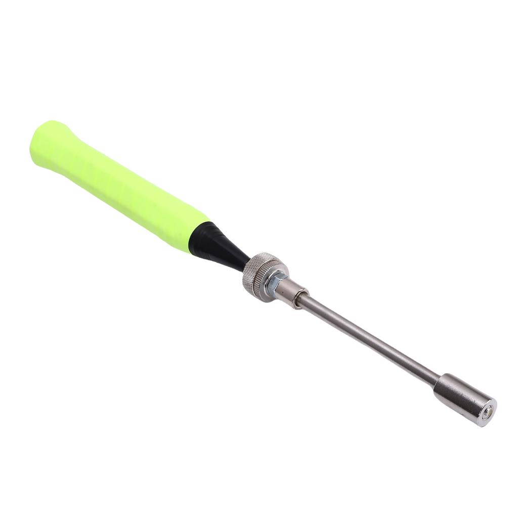Badminton Racket Swing Trainer with Sound Hitting Sense Adjustable Ergonomic Portable Badminton Training Equipment