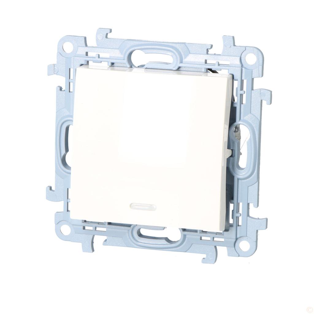 Pushbutton Without Pictogram with LED Backlight (module) 10 AX, 250 V~, Terminals