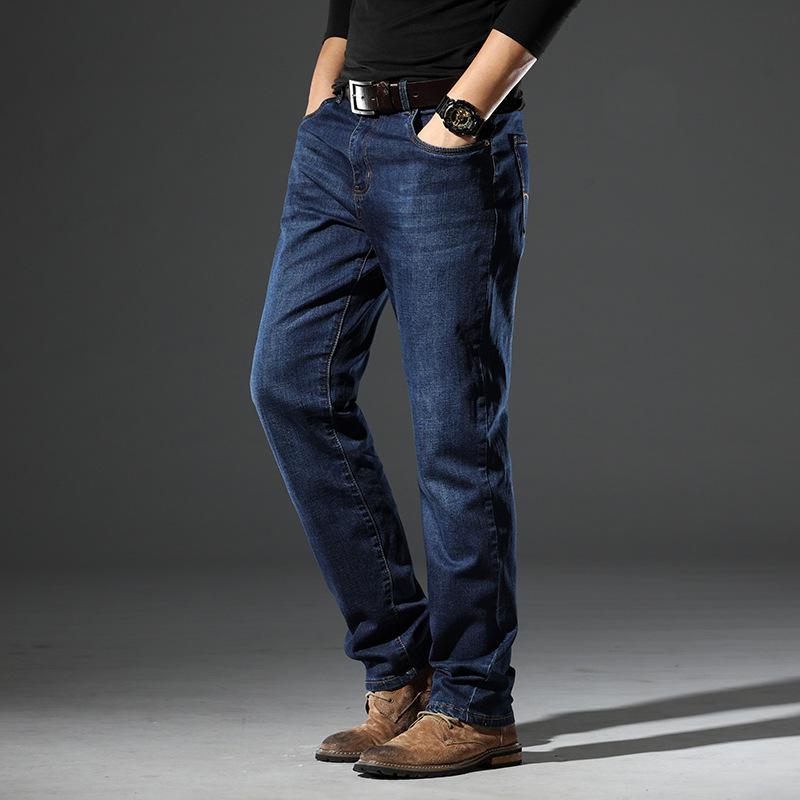 Men's Stretch Straight Jeans - Spring & Autumn Collection 9131