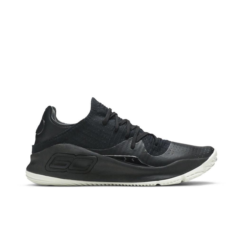 Under Armour Curry 4 Low 'Black' (Unisex) Black / Black Basketball Shoes 3000083 004