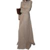 Spring and Autumn New European and American Women's Clothing Cross-border Long Sleeve Cardigan Chinese Button Top Casual Skirt Set