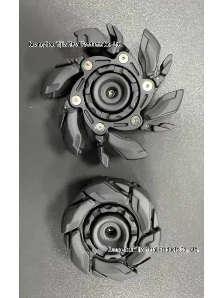 Irritable 08 Zinc Alloy Gyro Decompression Toy: Rotating Armor-Linkage Spinner