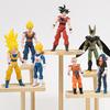 Anime Dragon Ball Z Actionfiguren Set-Son Goku Son Gohan Vegeta Frieza-Sammelbares Montagemodell Spielzeug Jungen Festivalgeschenke