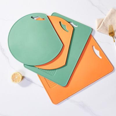 Anti-Bacterial TPU Cutting Board Flexible Non-Slip Cutting Mat Cooking Preparation