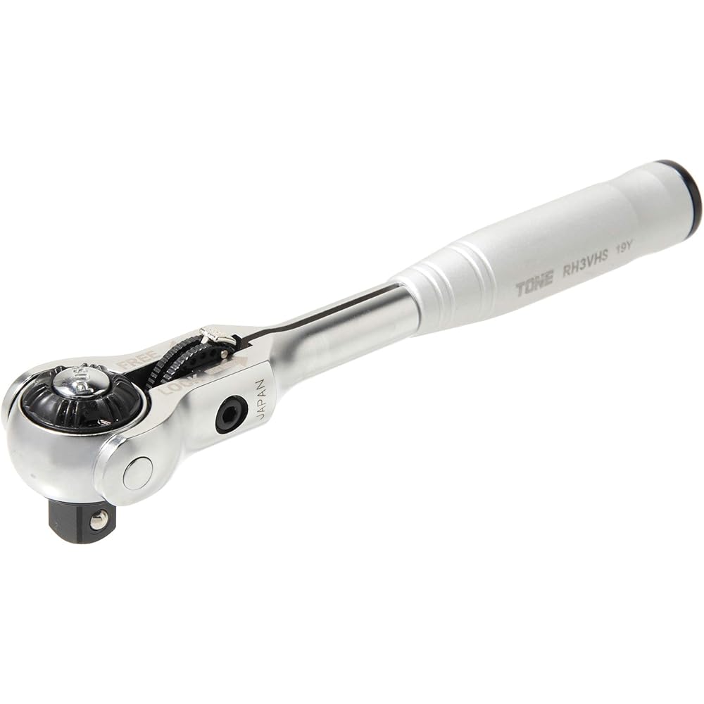 

Tone Short Swivel Ratchet Handle Hold Type RH3VHS 9.5mm Drive Size 3/8 Inch Tool