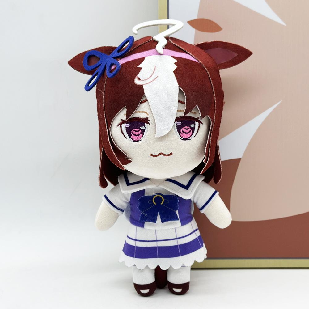 בובה רכה חדשה בגודל 27 ס"מ של Uma Musume Pretty Derby, צעצוע חמוד מתוך אנימה, מתנה ליום הולדת או חג המולד